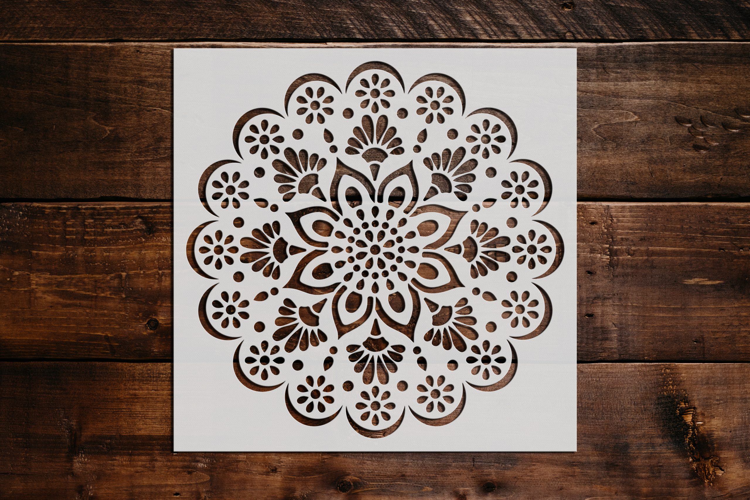 Doily Stencil - Art and Wall Stencil - Stencil Giant