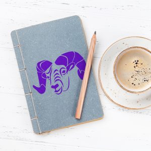 Rams Head Stencil - Art and Wall Stencil - Image 5