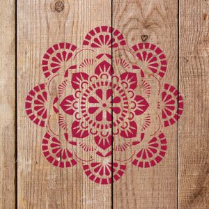 Doily Stencil - Art and Wall Stencil - Image 4