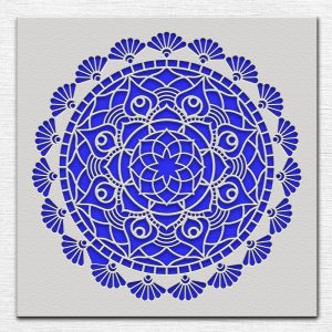 Doily Stencil - Art and Wall Stencil - Image 4