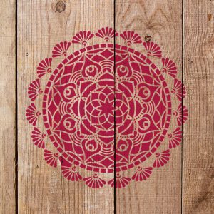 Doily Stencil - Art and Wall Stencil - Image 5
