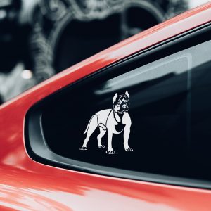 Pitbull Stencil - Art and Wall Stencil - Image 6