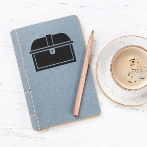 Locked Chest Stencil - Art and Wall Stencil - Image 5