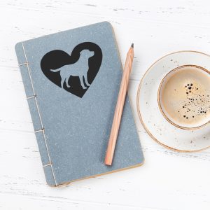 Dog in a Heart Stencil - Art and Wall Stencil - Image 5