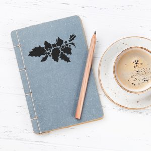 Holly and Bow Stencil - Art and Wall Stencil - Image 4