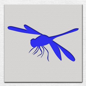 Dragonfly Stencil - Art and Wall Stencil - Image 3