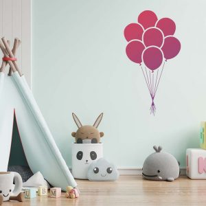 Balloons Stencil - Art and Wall Stencil - Image 5