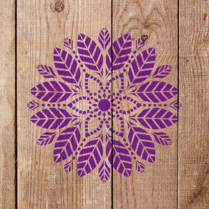 Doily Stencil - Art and Wall Stencil - Image 4