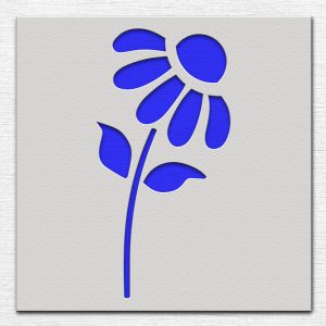 Flower Stencil - Art and Wall Stencil - Image 6