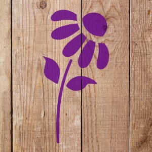 Flower Stencil - Art and Wall Stencil - Image 5