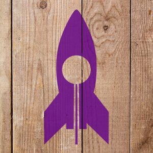 Rocket Stencil - Art and Wall Stencil - Image 4