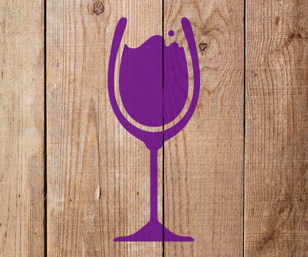 Wine Glass Stencil Art And Wall Stencil Stencil Giant   425 2 600x500 