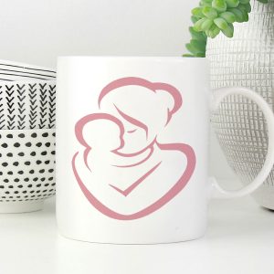 Mother and Baby Stencil - Art and Wall Stencil - Image 5