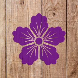 Flower Stencil - Art and Wall Stencil - Image 3