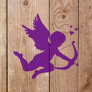 Cupid Stencil - Art and Wall Stencil - Image 4