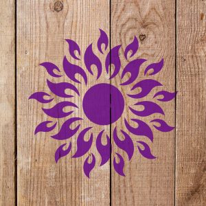 Sun Stencil - Art and Wall Stencil - Image 5