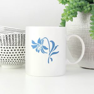 Lily Stencil - Art and Wall Stencil - Image 5