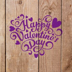 Happy Valentine's Day Stencil - Art and Wall Stencil - Image 4