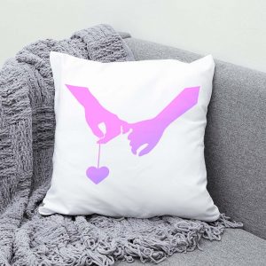 Holding Hands with Heart Stencil - Art and Wall Stencil - Image 5