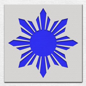 Sun Stencil - Art and Wall Stencil - Image 4