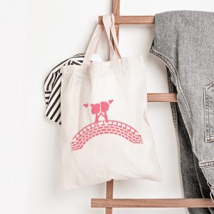 Couple on Bridge Stencil - Art and Wall Stencil - Image 5