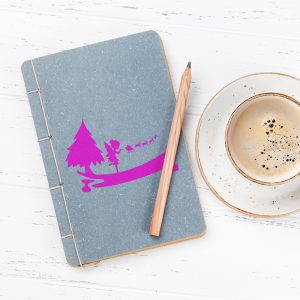 Fairy with Santa Stencil - Art and Wall Stencil - Image 6