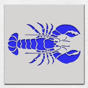 Lobster Stencil - Art and Wall Stencil - Image 3