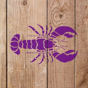 Lobster Stencil - Art and Wall Stencil - Image 4