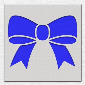 Bow Stencil - Art and Wall Stencil - Image 3