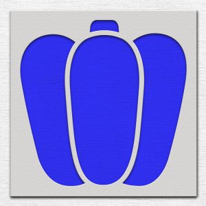 Bell Pepper Stencil - Art and Wall Stencil - Image 3