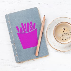 French Fries Stencil - Art and Wall Stencil - Image 5