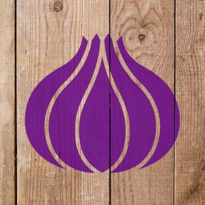 Onion Stencil - Art and Wall Stencil - Image 4