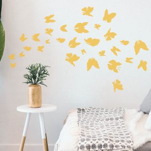 Butterflies Stencil - Art and Wall Stencil - Image 3
