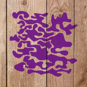 Camo Stencil - Art and Wall Stencil - Image 4