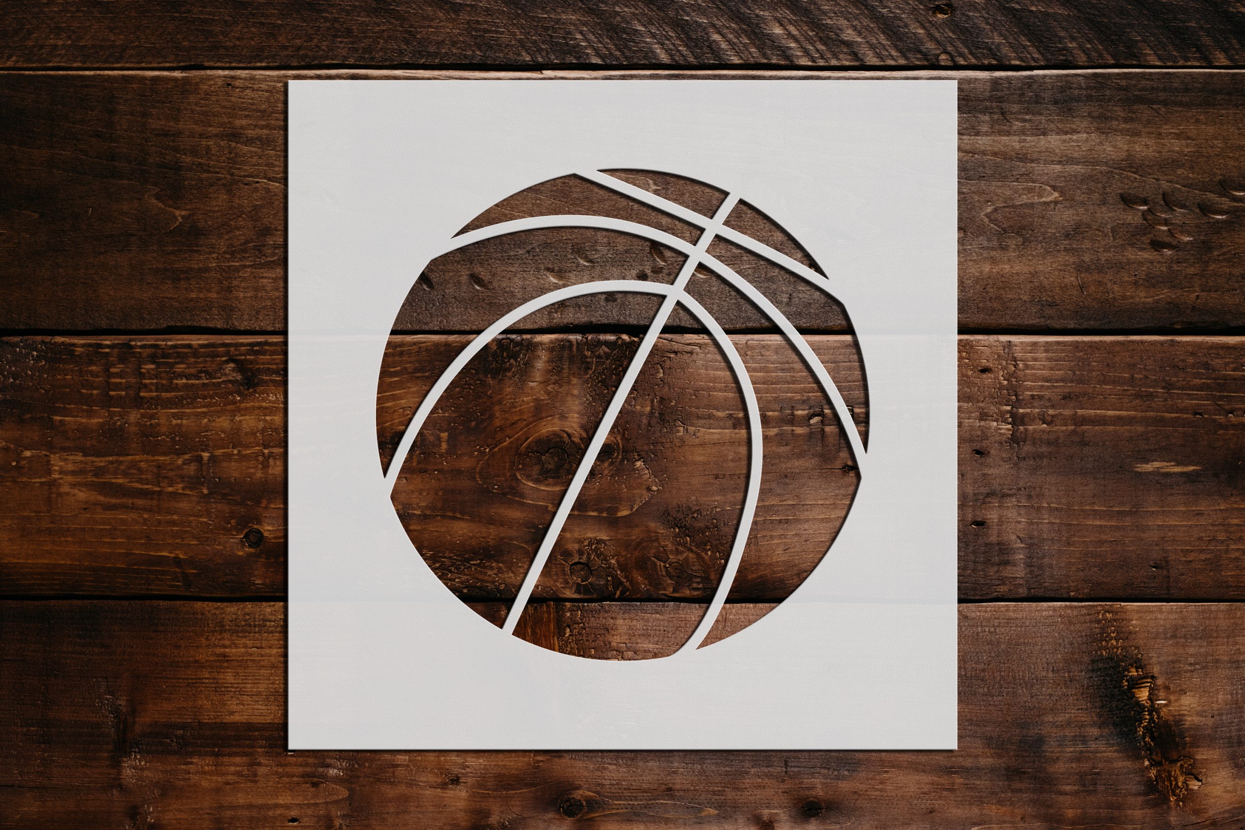 Basketball Stencil Art and Wall Stencil Stencil Giant