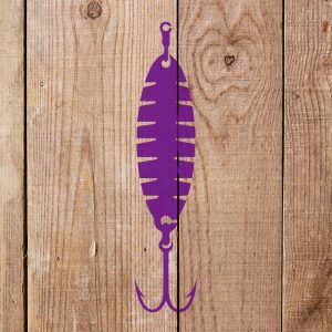 Fishing Lure Stencil - Art and Wall Stencil - Image 3