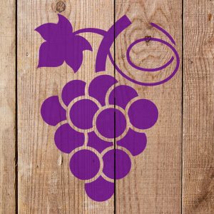 Grapes Stencil - Art and Wall Stencil - Image 4