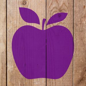 Apple Stencil - Art and Wall Stencil - Image 4