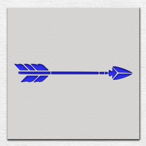 Arrow Stencil - Art and Wall Stencil - Image 4