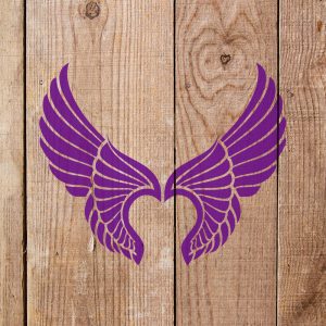 Wings Stencil - Art and Wall Stencil - Image 4