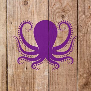 Octopus Stencil - Art and Wall Stencil - Image 4
