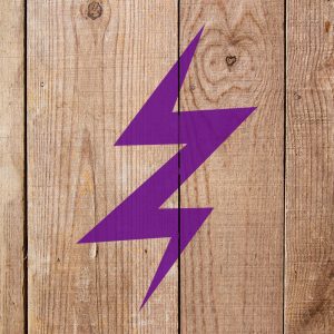Lightning Bolt Stencil - Art and Wall Stencil - Image 3