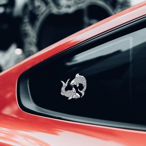 Two Koi Fish Stencil - Art and Wall Stencil - Image 5