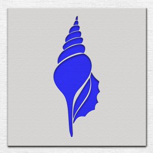 Sea Shell Stencil - Art and Wall Stencil - Image 4