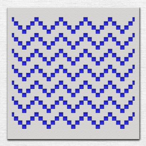 Geometric Design Stencil - Art and Wall Stencil - Image 3