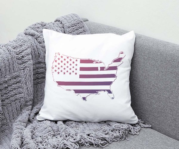 American Flag Stencil Stars and Stripes Template