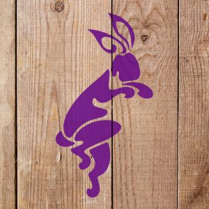 Rabbit Stencil - Art and Wall Stencil - Image 4