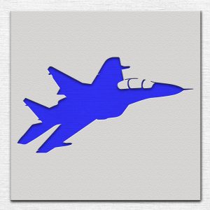 Jet Stencil - Art and Wall Stencil - Image 3