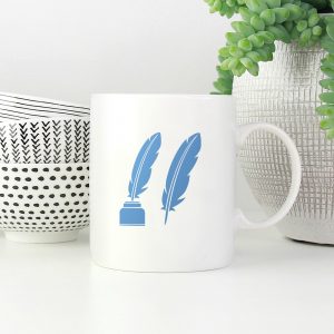 Feather Pen Stencil - Art and Wall Stencil - Image 5