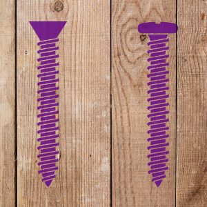 Screws Stencil - Art and Wall Stencil - Image 4